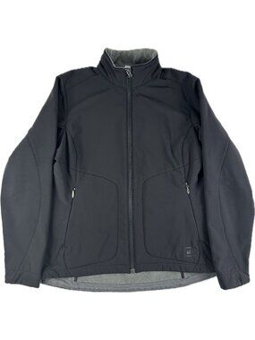 Rei Black Nylon Full Zip Jacket Women’s L